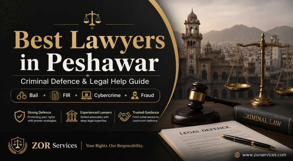 Best lawyers in Peshawar for criminal defence, bail and court representation